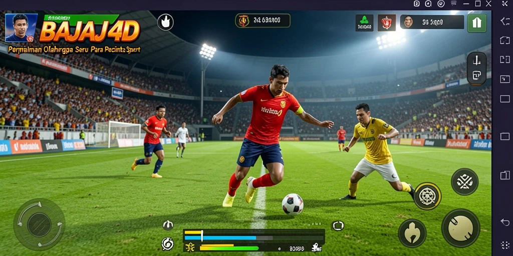 Tampilan gameplay seru dari BAJAJ4D dalam aksi olahraga.