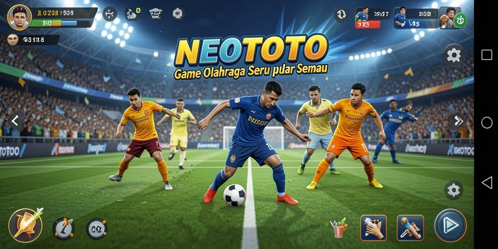 Tampilan gameplay NEOTOTO yang menarik dan kompetitif.