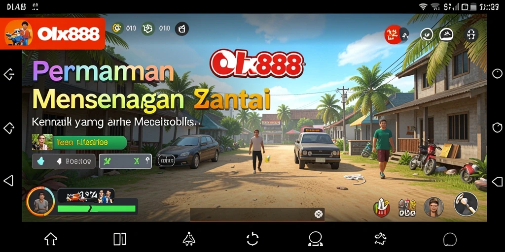 Tampilan menawan dari gameplay OLX888 yang membuat pemain betah.