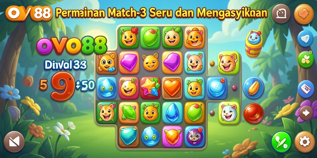 Tampilan menarik dari gameplay OVO88 yang seru dan penuh tantangan.