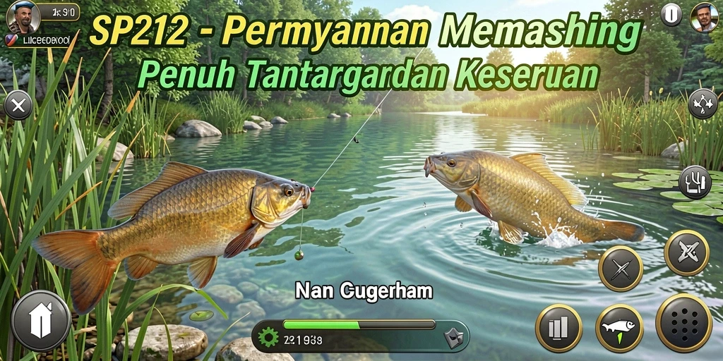 Tangkapan layar yang menampilkan gameplay menarik dalam SP212.