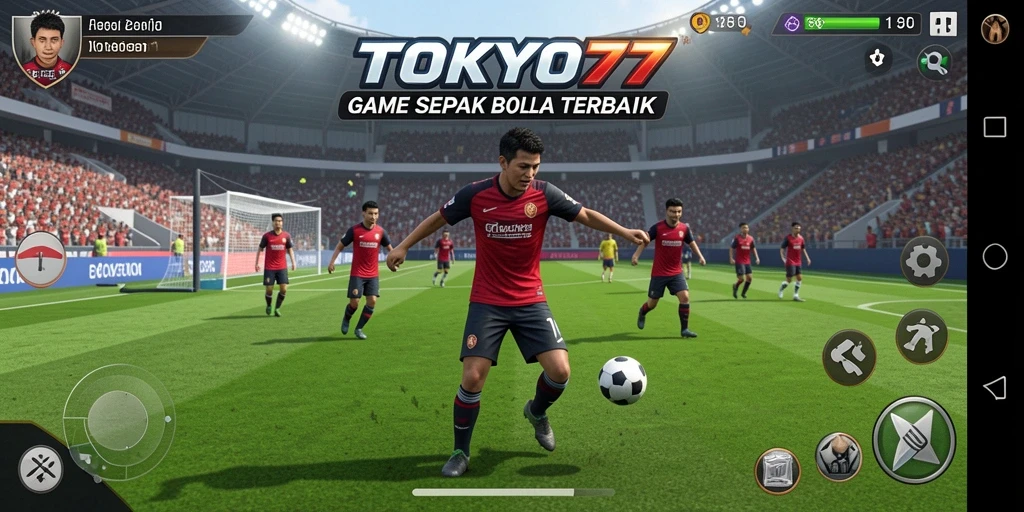 Tampilan gameplay seru dan mendebarkan dari TOKYO77.